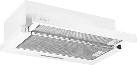Кухонная вытяжка Monsher LAUTREC 60 Blanc Verre (белый)
