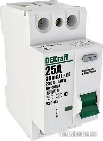 Устройство защитного отключения Schneider Electric DEKraft 14052DEK