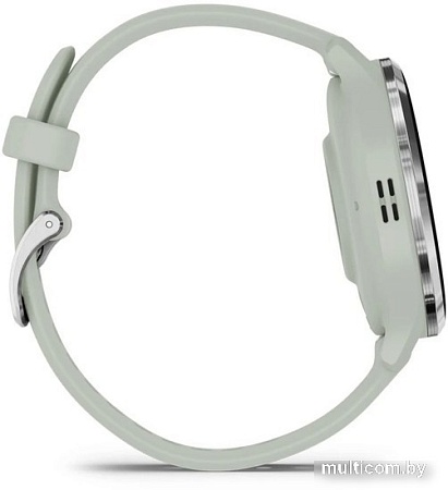 Умные часы Garmin Venu 3S (шалфей, с силиконовым ремешком)