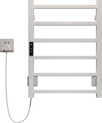 Полотенцесушитель Maxonor PL-TRE02-45-6-8 (белый, подключение слева)