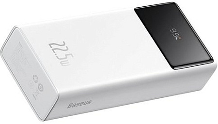 Внешний аккумулятор Baseus Star-Lord Digital Display Fast Charge 20000mAh (белый)