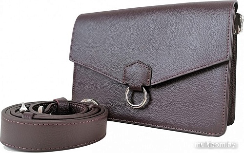 Женская сумка Souffle 260 2600110 (бордовый доллар)