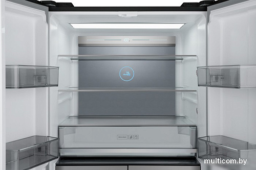 Холодильник side by side Weissgauff WCD 590 Nofrost Inverter Premium Biofresh Dark Inox