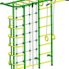 Детский спортивный комплекс Пионер С5С (зеленый/желтый)