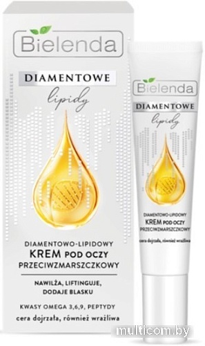 Bielenda Крем для век Diamond Lipids Против морщин Алмазнолипидный 15 мл