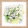 Набор для вышивания Риолис Акварельный жасмин 1467