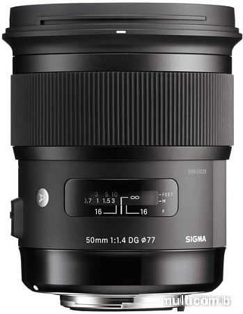 Объектив Sigma 50mm F1.4 DG HSM Art Canon EF
