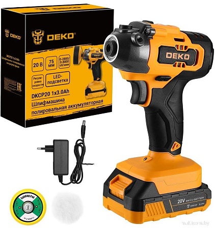 Полировальная машина Deko DKCP20 086-1007 (с 1-им АКБ)