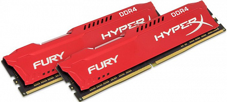 Оперативная память Kingston HyperX Fury 2x8GB DDR4 PC4-21300 [HX426C16FR2K2/16]