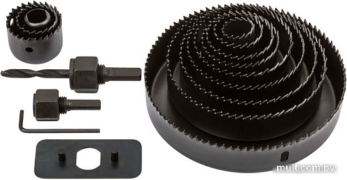 Набор коронок FIT 19-127 мм 36763 (12 шт)