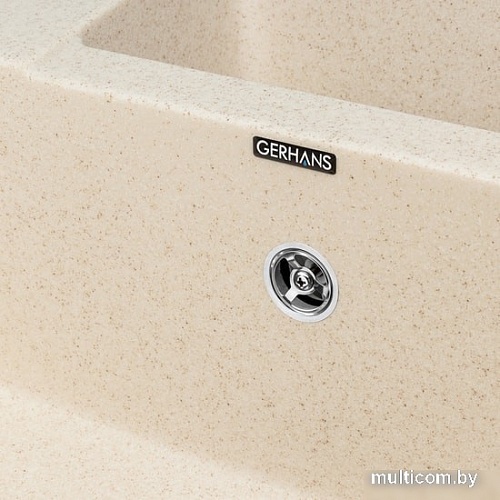 Кухонная мойка Gerhans C10 (бежевый)