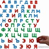 Алфавит Полесье Первые уроки (66 букв, магнит)