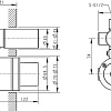 Скрытый механизм Bravat D969C-A-ENG