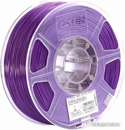 Пластик eSUN ABS+ 1.75 мм 1000 г (фиолетовый)
