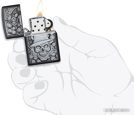 Зажигалка Zippo Black Matte 49183