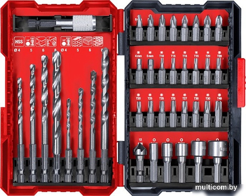 Набор бит и сверл KWB 49108960 (39 предметов)