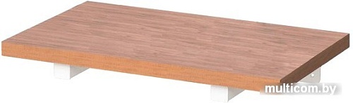 Полка Millwood ПНН-3 40x20 (дуб табачный craft/белый)