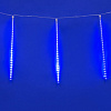 Световой дождь Uniel ULD-E1505-336/DTK BLUE IP44 TWISTED METEOR UL-00000167