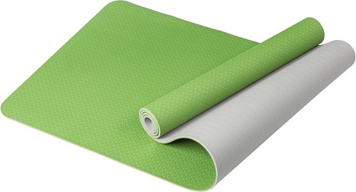 Коврик Sundays Fitness IR97503 (зеленый/серый)