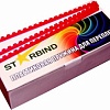 Пластиковая пружина для переплета Starbind A4 10 мм 100 шт (красный)