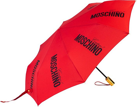 Зонт Moschino 8730-OCA Couture Gold Red