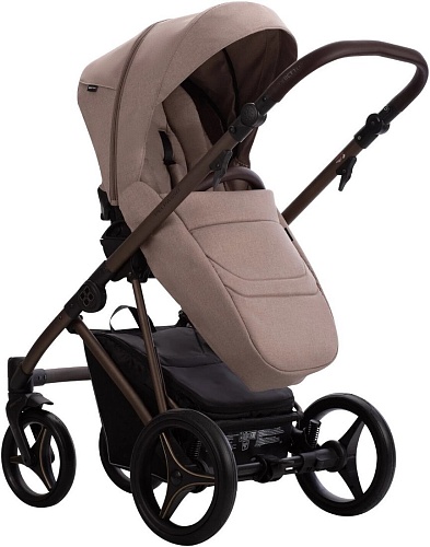 Универсальная коляска BEBETTO Pelpasso (2 в 1, 02 choco/бежевый)