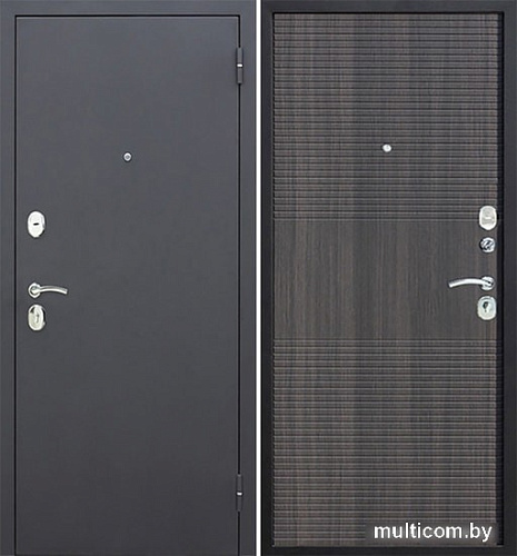 Металлическая дверь Garda Муар 10 мм (венге тобакко)