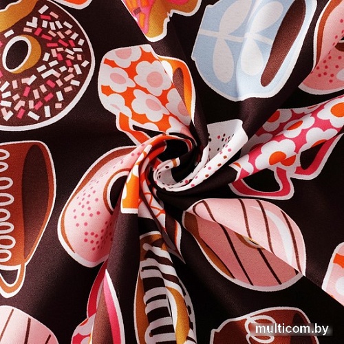 Скатерть Доляна Пончики 145x300 7670178