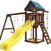 Игровой комплекс National Tree Company c качелями лодочка для улицы и дачи IgroWoods ДП-1 Premium