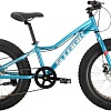 Детский велосипед Stark Rocket Fat 20.1 D 2024 (голубой/белый)