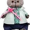 Классическая игрушка BUDI BASA Collection Басик в твидовом пиджаке с розой Ks19-248