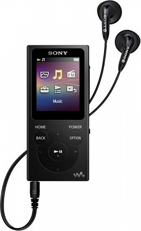 MP3 плеер Sony NW-E394 (черный)