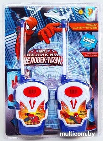 Рация игрушечная Marvel Рации тачек. Человек-Паук 1385797