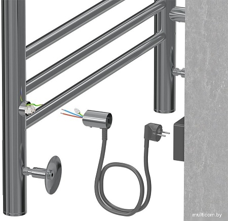 Полотенцесушитель TERMINUS Аврора П9 500x700 (хром)