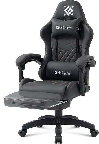 Игровое (геймерское) кресло Defender Bora (черный)
