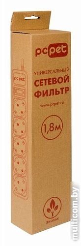 Сетевой фильтр PC Pet AP01006-E-G