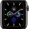 Умные часы Apple Watch Series 5 44 мм (алюминий серый космос/черный спортивный)