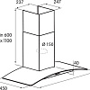 Кухонная вытяжка Jetair Tory P 60 Inx 68116911A