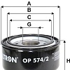 Масляный фильтр Filtron OP 574/2