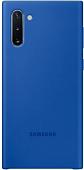 Чехол Samsung Silicone Cover для Samsung Galaxy Note 10 (синий)