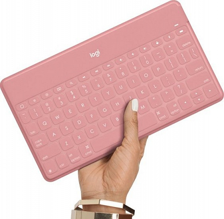 Клавиатура Logitech Keys-To-Go (розовый)