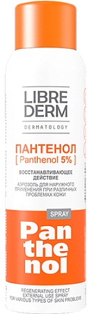 Спрей после загара Librederm Пантенол аэрозоль 5% (130 г)