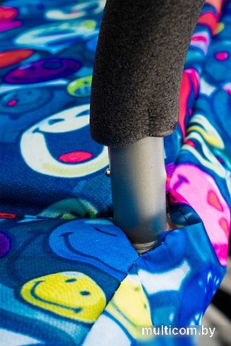 Батут Calviano Inside Master Smile 374 см - 12ft (внутренняя сетка, с лестницей)