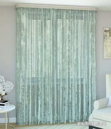 Тюль Legrand Дождь 2x2.6 м (мятный)