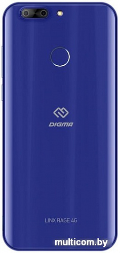 Смартфон Digma Linx Rage 4G (синий)