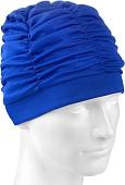 Шапочка для плавания Mad Wave Lux Shower (синий)