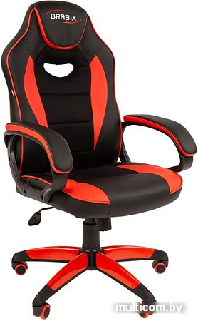 Кресло Brabix GM-162 (черный/красный)