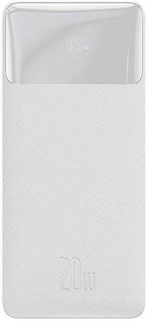 Внешний аккумулятор Baseus Bipow Fast Charge Power Bank 20W 20000mAh (белый)