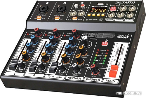 Микшерный пульт Italian Stage IS 2MIX4FXU