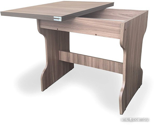 Кухонный стол Анмикс Раскладной ИП 01-340000 (ЛДСП, ясень шимо темный)